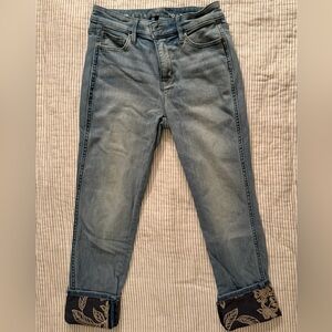 White House Black Market Light Blue Ankle Jeans